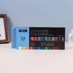 Lanpo Gouache Colours Set of 12