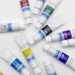 Lanpo Gouache Colours Set of 12 - Image 2