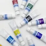 Lanpo Gouache Colours Set of 12 - Image 2