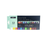 Lanpo Studio Water Colours – 12 Shades Set