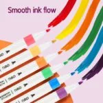 Deli Acrylic Marker Single Tip Pen Set - Image 6