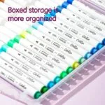 Deli Acrylic Marker Single Tip Pen Set - Image 5