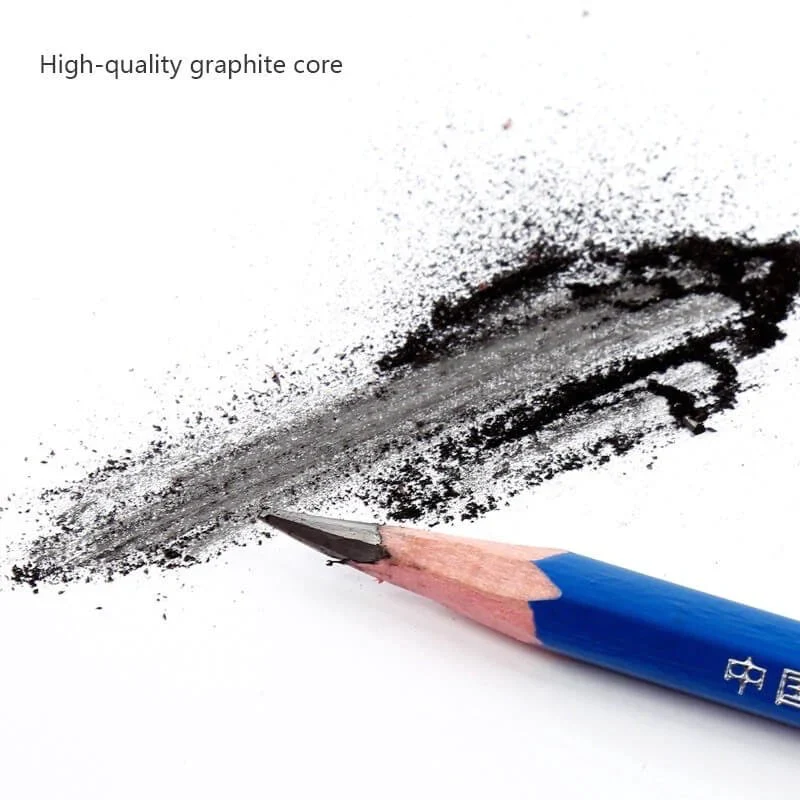 graphite pencil 2 Keep Smiling Art Graphite Pencil Tin Box Set Of 12 - Image 2