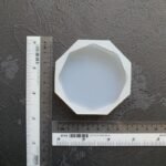 Octagon Coaster silicone mold Resin Epoxy Jesmonite mold 7 cm - Image 3
