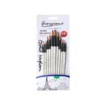 Giorgione Nylon Artist Round Paint Brushes set