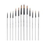 Giorgione Nylon Artist Round Paint Brushes set - Image 4