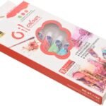 Oil Color 6ml Tube With Brush Set Of 10 Pcs - Multi Color