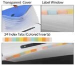 Portfolio Expanding File Folder A4 Size for Drawing Artist Architect Document Lock Storage Bag Legal Size/A4 Size 15 x 10 x 2 inches - Image 3