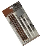 Keep Smiling Black & White Charcoal Pencil Kit - Image 2
