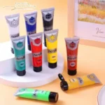 Keep Smiling Acrylic Paint Set – 30ml Tubes | Non-Toxic, Fast-Drying Artist Colors for Canvas | 6, 12, 18, 24 & 36 Shades - Image 10