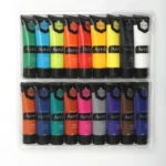 Keep Smiling Acrylic Paint Set – 30ml Tubes | Non-Toxic, Fast-Drying Artist Colors for Canvas | 6, 12, 18, 24 & 36 Shades - Image 6